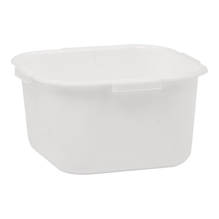 White Polypropylene Meat Rest Tray | Denox | 31 x 31 x H17 cm | 8 L 1