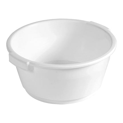 White Polypropylene Meat Rest Tray | Denox | Ø38 x H18 cm | 15 L 1