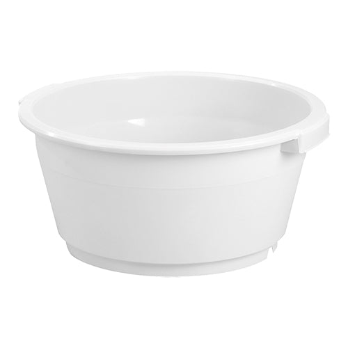 White Polypropylene Meat Rest Tray | Denox | Ø44 x H20.5 cm | 20 L 1