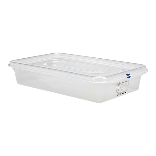 Denox Transparent PP GN 1/1 Food Container | 13 L | 100 mm 1