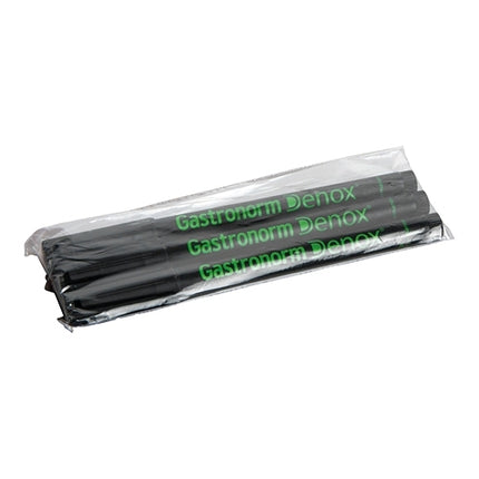Black Marker | Denox | Set of 3 | Polypropylene 1