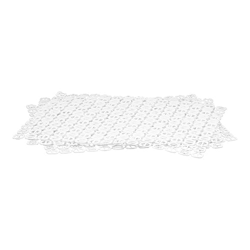 Glass Dripping Tray | Denox | Set of 3 | Dishwasher Safe LDPE | 37 x 29.5 x H0.3 cm 1