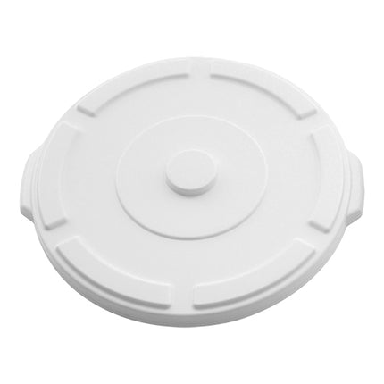 Trust Round Polypropylene Food Container Lid | White | For 75 L Container | Ø50.7 x H6.6 cm 1