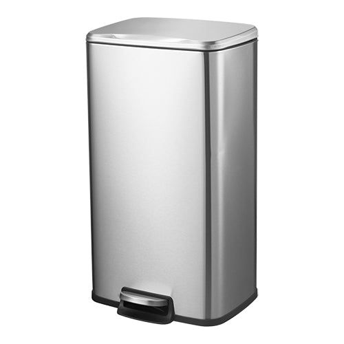Pedal Bin 30 L | Trust | Stainless Steel, Self-Extinguishing | Inner Bucket | 34 x 32 x H60.8 cm 1
