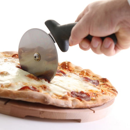 Pizza Cutter with HACCP Color Coding | HENDI | 230mm Length | Black Handle 2