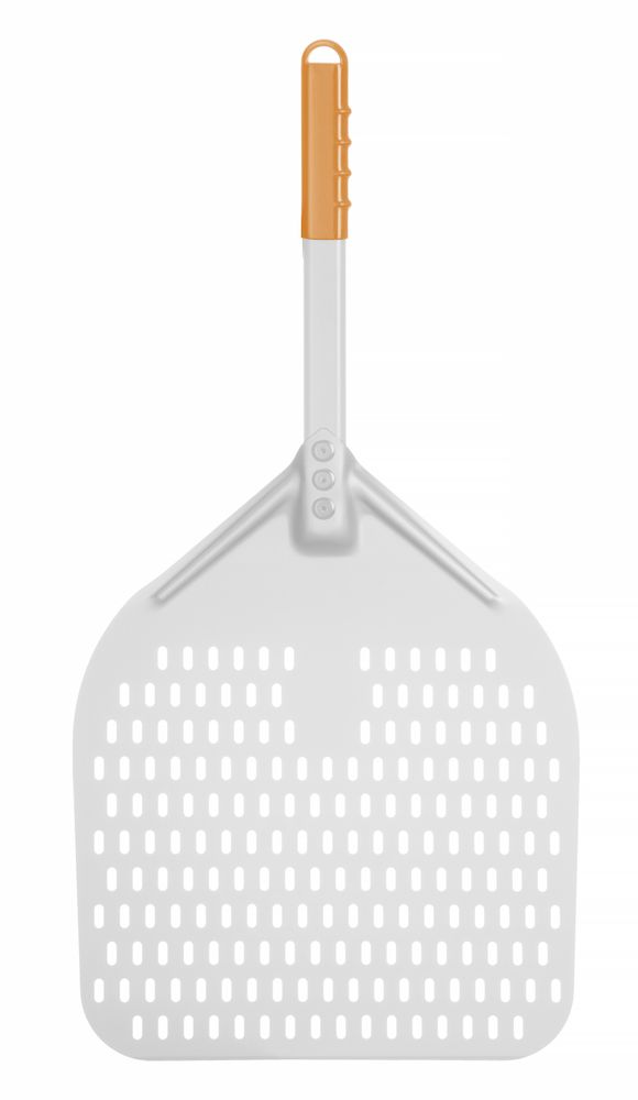 Perforated Squared Pizza Peel with Short Handle | HENDI | 350x710mm