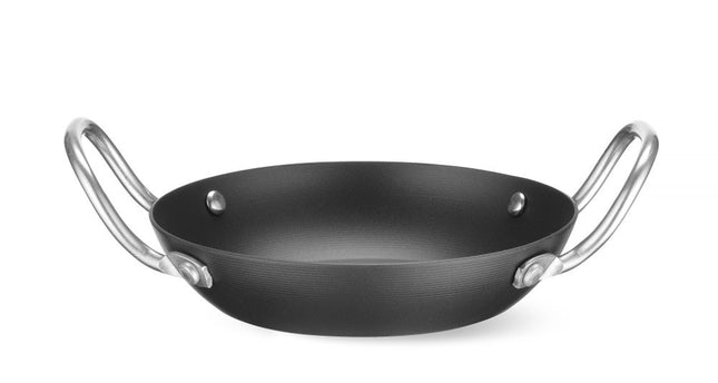 Serving Pan with Stainless Steel Handles | HENDI | Ø144x170mm | Carbon Steel