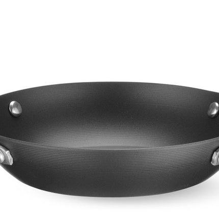 Serving Pan with Stainless Steel Handles | HENDI | Ø184x216mm | Carbon Steel