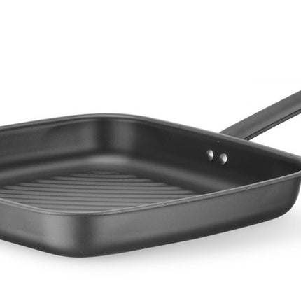 Square Grill Pan with Integrated Spout | HENDI | 480x282x(H)80mm