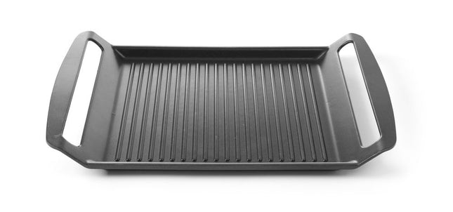 Induction Griddle with Round Bottom | HENDI | 390x260x35mm | Excellent Heat Spread