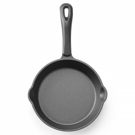 Cast Iron Skillet 165mm | HENDI | Black | Round | 35mm Depth
