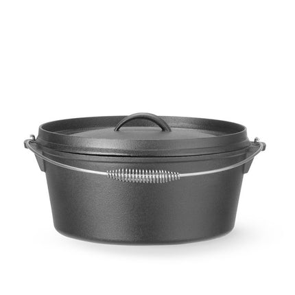 Cast Iron Pot | HENDI | 7.2L | Round, Black, Ø310x155mm