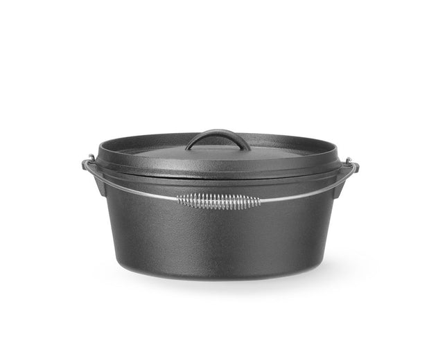 Cast Iron Pot | HENDI | 7.2L | Round, Black, Ø310x155mm