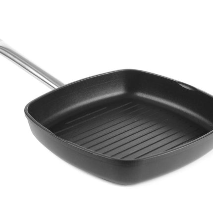 Titanium Professional Grill Pan with Ridged Surface | HENDI | 550x290x55mm