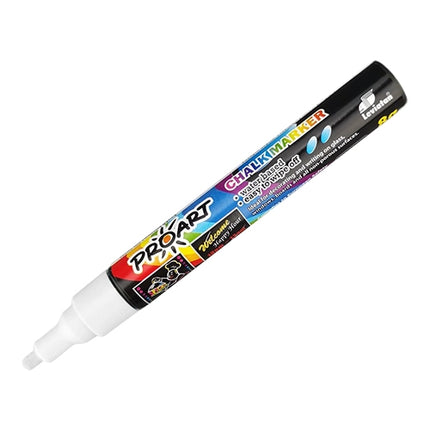 White Chalk Marker | EMGA | 3 mm | Easy Wipe Off 1