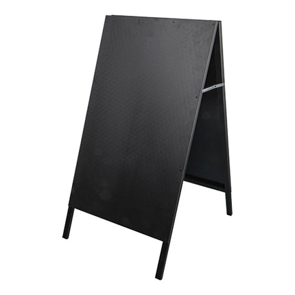 Double-Sided Blackboard Pavement Sign | EMGA | ABS Blackboard, Brown | 104 x 62 cm 1