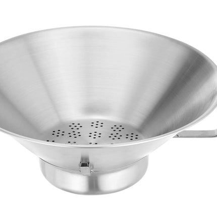 Stainless Steel Chips Colander with Removable Bottom Tray | HENDI | 410mm Diameter x 170mm Height