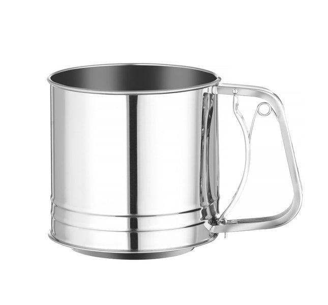 Flour Sifter with Spring-Loaded Handle | HENDI | 187x125x127mm