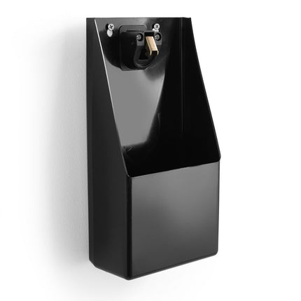 Wall-Mounted Bottle Opener with Catcher Bin | BarUp | 135x70x295mm