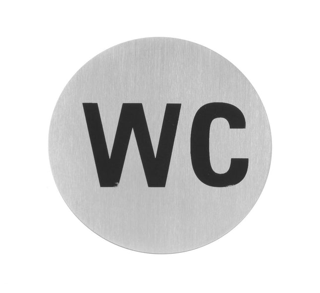 Toilets Door Sign | HENDI | Ø75mm