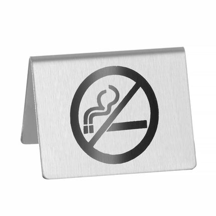 Table Sign No Smoking | HENDI | 50x35x40mm | Double-Sided