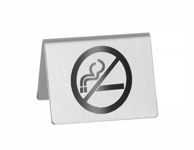 Table Sign No Smoking | HENDI | 50x35x40mm | Double-Sided
