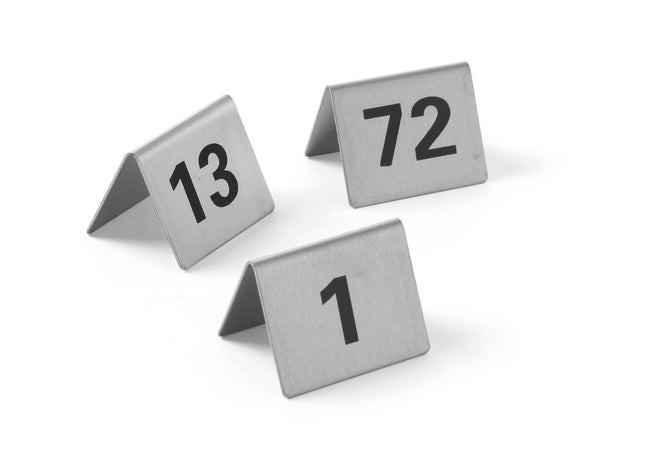 Table Stand Numbers 61-72 | HENDI | 50x35x40mm 2