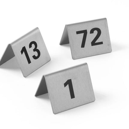 Table Stand Numbers 1-12 | HENDI | 50x35x40mm 2
