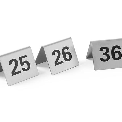 Table Stand Numbers 25-36 | HENDI | 50x35x40mm