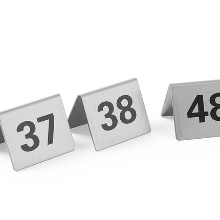 Table Stand Numbers 37-48 | HENDI | 50x35x40mm