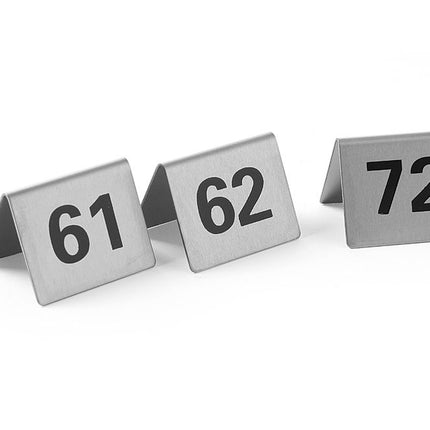 Table Stand Numbers 61-72 | HENDI | 50x35x40mm