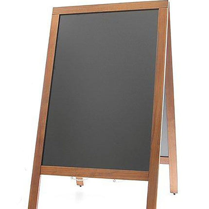 Pavement Blackboard with Wooden Frame | HENDI | 700x600x1200mm