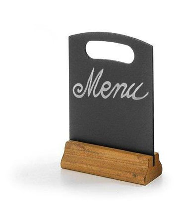Tabletop Blackboard with Wooden Stand | HENDI | 150x50x230mm