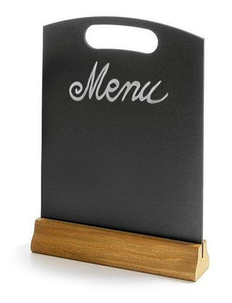 Tabletop Blackboard with Wooden Stand | HENDI | 210x50x320mm