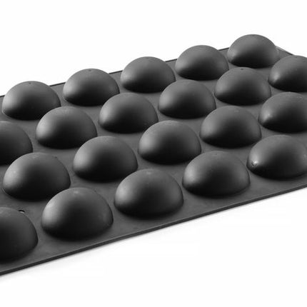 Semi-Sphere Silicone Mould | HENDI | 600x395x35mm | Round