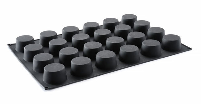 Silicone Muffin Mould | HENDI | Round | 570x375x40mm
