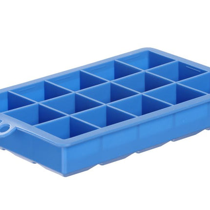 Mini Cube Ice Mould | BarUp | Blue Silicone | 15 Small Cubes