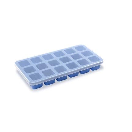 Ice cube mould with lid, BarUp, Blue, 217x114x(H)30mm