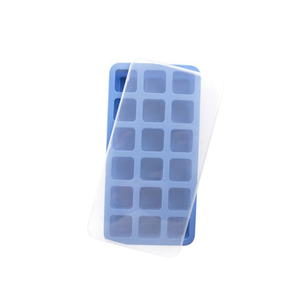 Ice cube mould with lid, BarUp, Blue, 217x114x(H)30mm