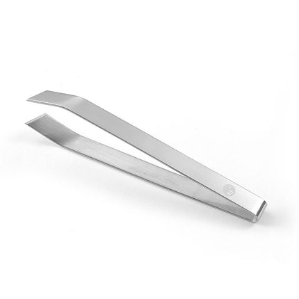 Fish Bone Tweezers with Slanted Head | HENDI | 120mm Length 2