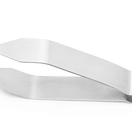 Slanted Tip Fish Bone Tweezer 100mm | HENDI 2