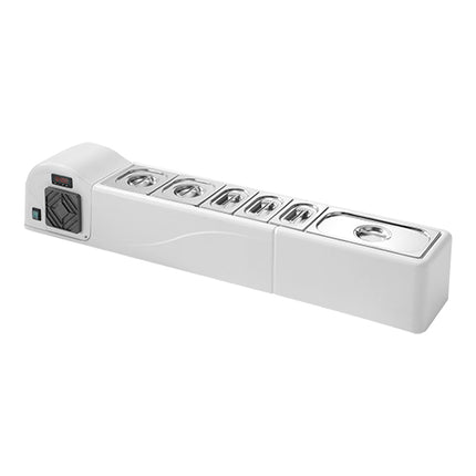 Refrigerated GN Display Showcase | CaterCool | 6 x 1/6 GN | 15 L | 132 x 24.5 x H23.5 cm 1