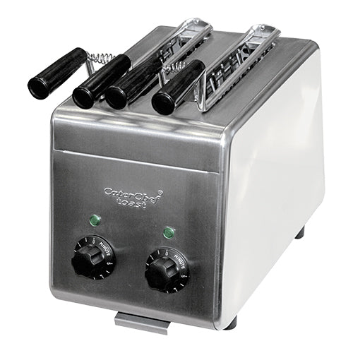 2-Tong Sandwich Toaster with Timer and Indicator Lights | CaterChef | Stainless Steel | 1400 W 1