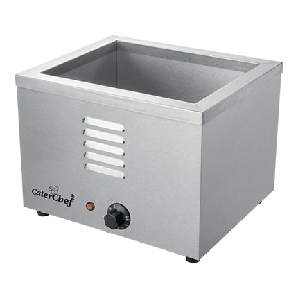 Countertop Bain Marie 1/2 GN | CaterChef | Stainless Steel | 2000 W | W36.5 x D31 x H27 cm 1