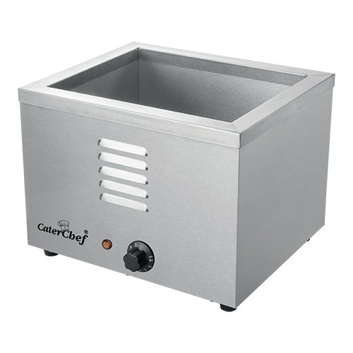 Countertop Bain Marie 1/2 GN | CaterChef | Stainless Steel | 2000 W | W36.5 x D31 x H27 cm 1