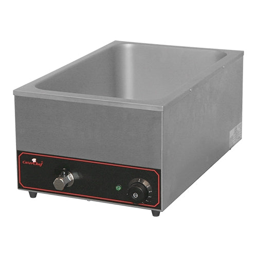 Countertop Stainless Steel Bain Marie | CaterChef | 1/1 GN | 1200 W | Without GN Pans 1