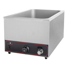 CaterChef Countertop Bain Marie, Stainless Steel, 1/1 GN, 1200W, 35.5 x 59.5 x H28.6 cm 1