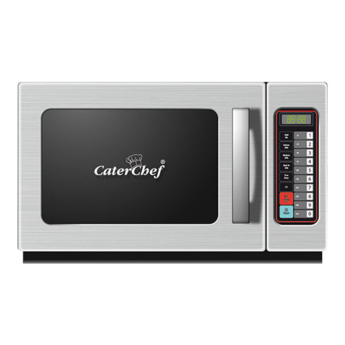 CaterChef Programmable Microwave with Ceramic Base | Digital Control | 25 L | 1000 W 1