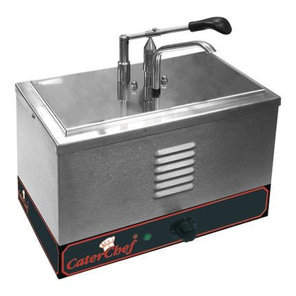 Stainless Steel Sauce Warmer with Dispenser | CaterChef | Bain-Marie | 5.4 L | 1000 W 1