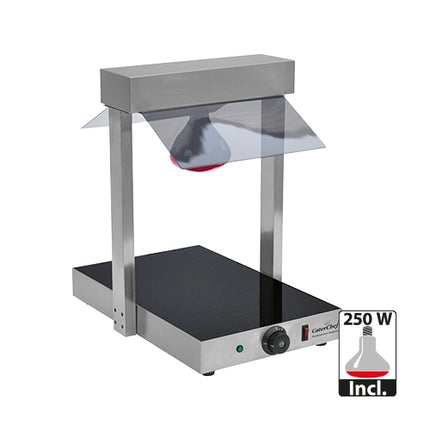 Countertop Food Warmer with Gantry and Sneeze Guard | CaterChef | 510W | 1/1 GN | 37.7 x 55 x H57 cm 1